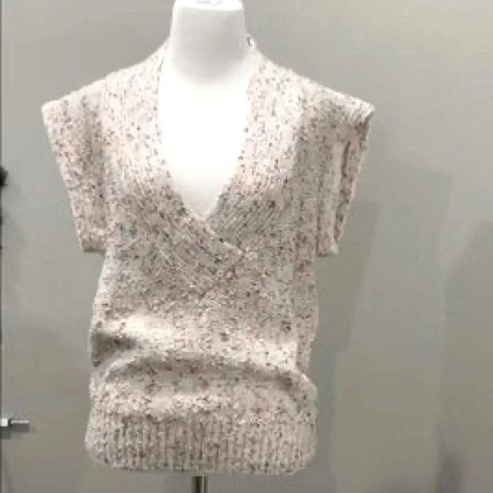 Vintage Naomi Bee 80s Knit Sleeveless Sweater Size Small